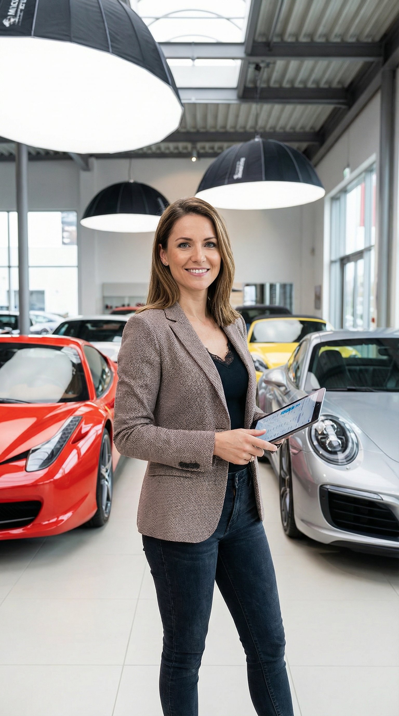 黄色仓库汽车媒体专家