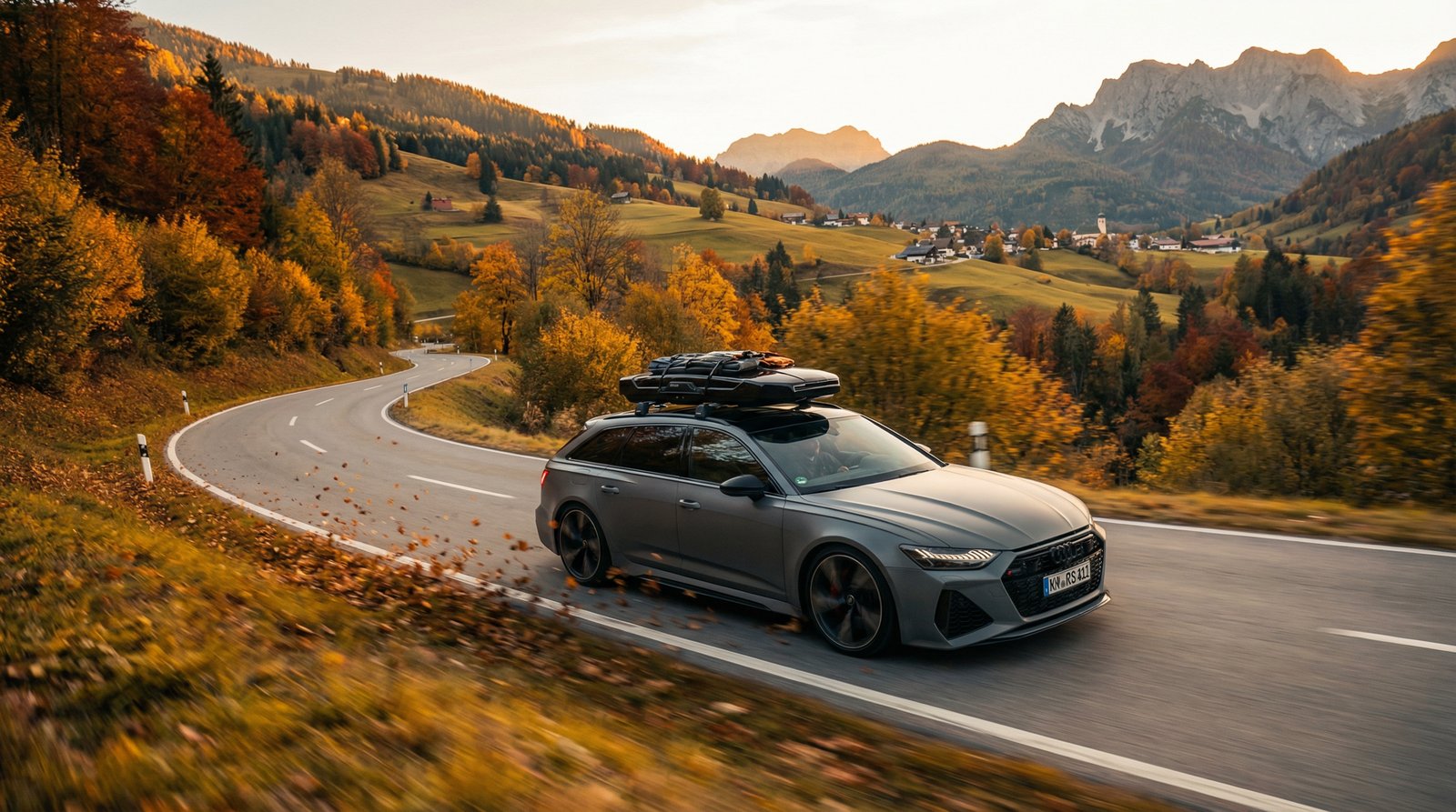 黄色仓库旅行车自驾视频